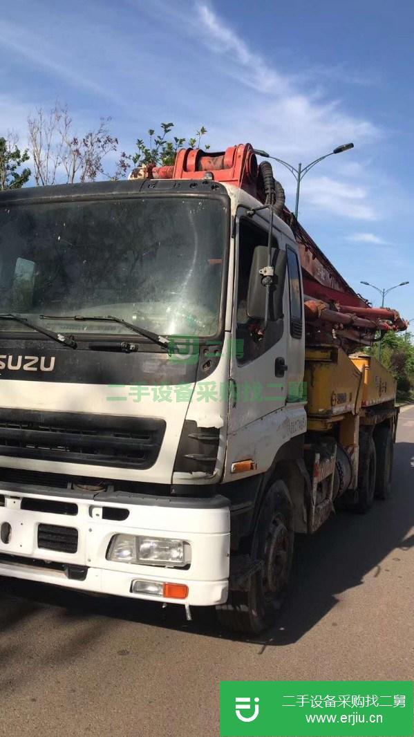 山東出售二手的泵車,手續齊全包過戶