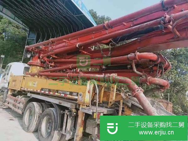 江蘇出售二手38米泵車