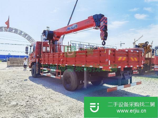 湖北出售二手8噸隨車吊