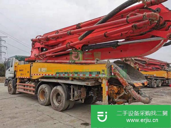 河南出售二手三一40米泵車(chē)