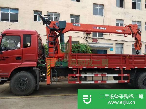 新疆出售二手東風(fēng)12噸隨車吊