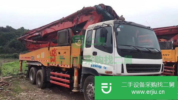 湖南出售二手三一49米泵車