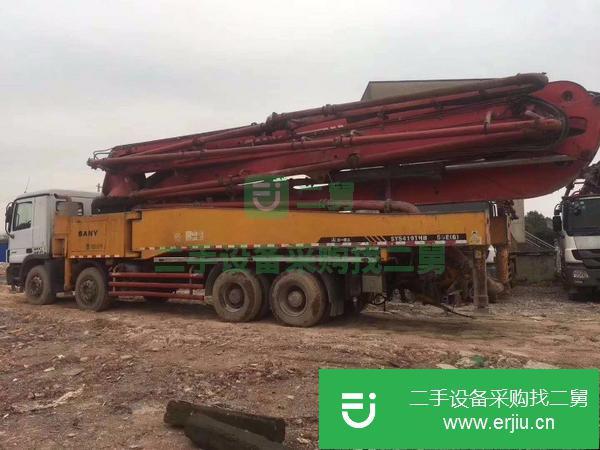 甘肅出售二手奔馳52米泵車,六節臂,保養到位