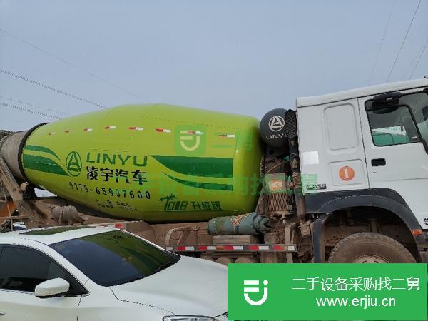 河南出售二手國(guó)五豪沃大14方攪拌車