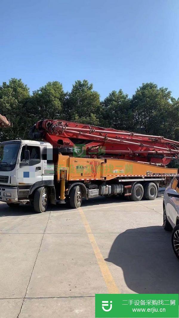 山東出售二手三一56米泵車