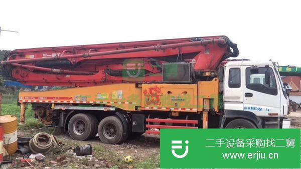 湖南四川三一五十鈴49米泵車，手續齊全包過戶， 送3萬多元的商業險