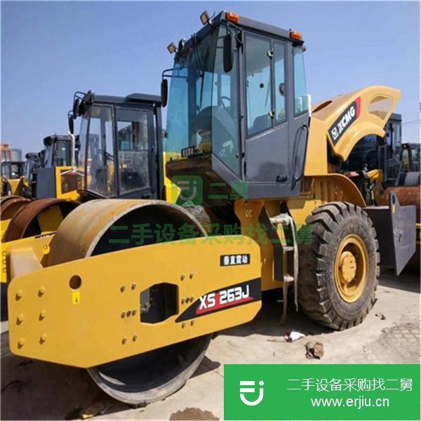 內蒙古出售二手22噸徐工壓路機