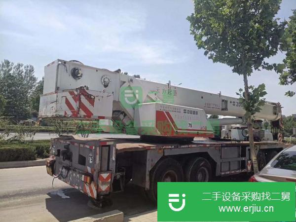 河南出售二手中聯(lián)重科50噸吊車