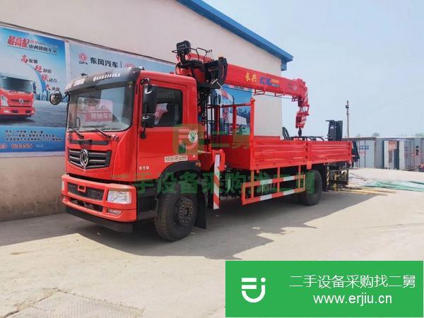 重慶出售二手東風T5單排8噸隨車吊