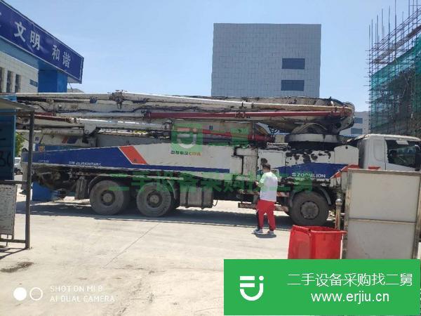 江蘇出售二手56米中聯泵車一臺