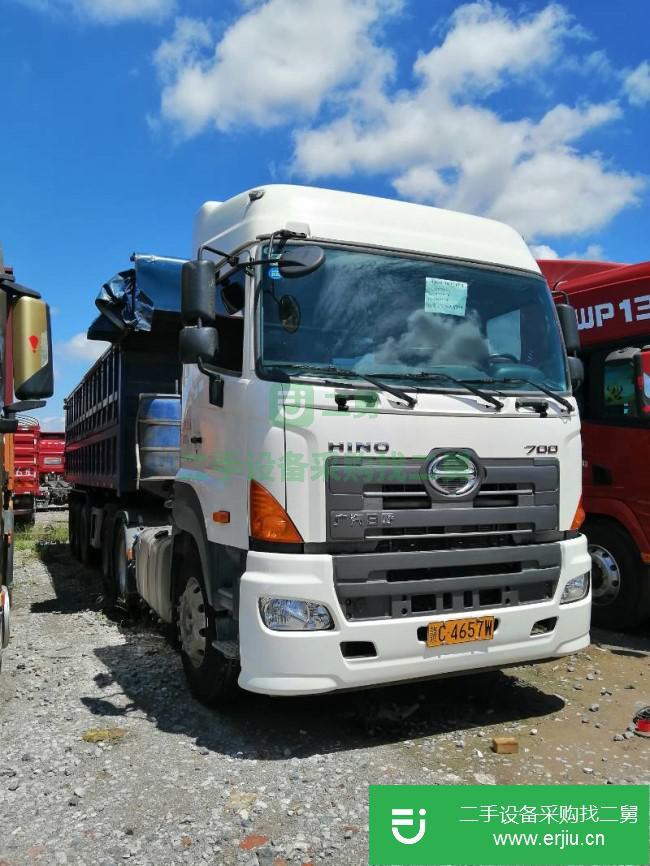江西出售二手廣汽日野自卸車