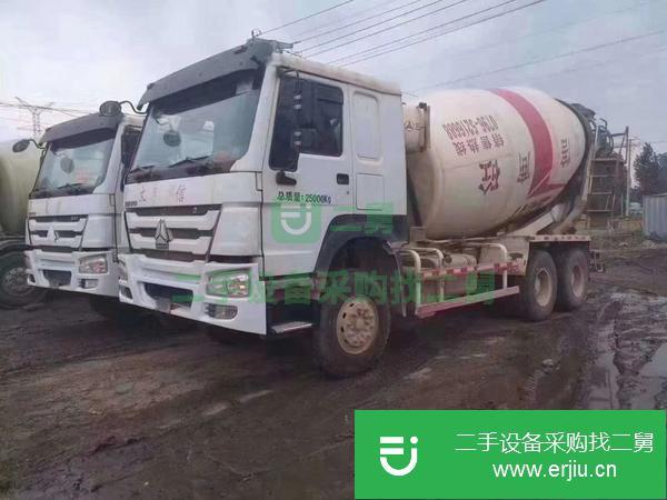 甘肅出售二手豪沃12立方攪拌車