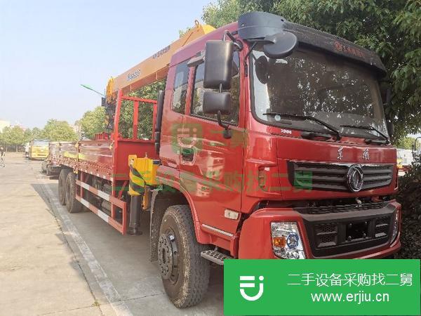山西出售二手東風后八輪12噸隨車吊