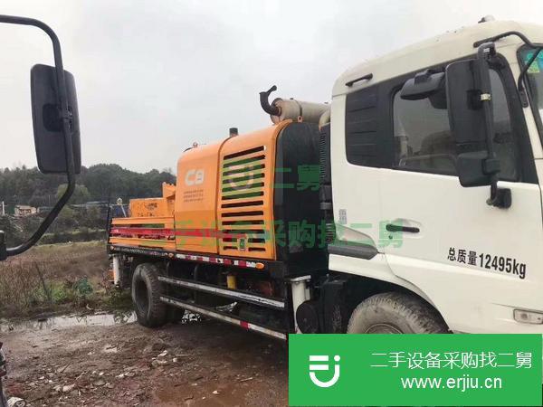 陜西出售二手三一重工10020車載泵國四