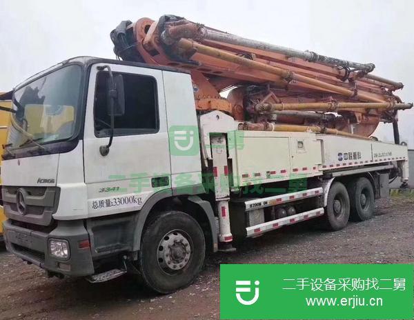 湖南出售二手中聯(lián)49米泵車