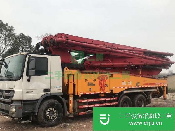 遼寧出售二手三一重工49米國四泵車