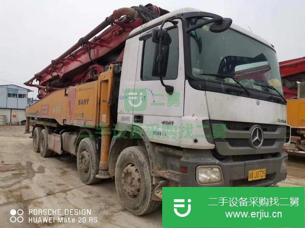 江蘇出售二手三一奔馳56米泵車