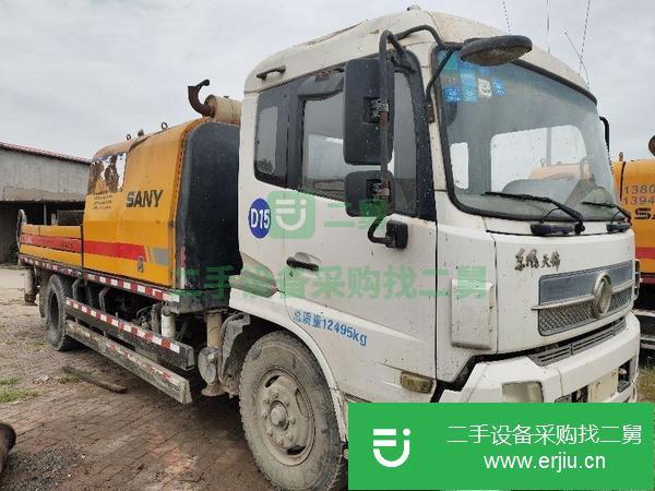 河北出售二手中聯(lián)三一車載泵