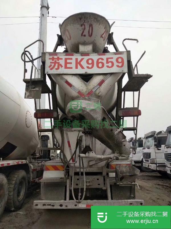 河北出售二手豪沃國五20方攪拌車