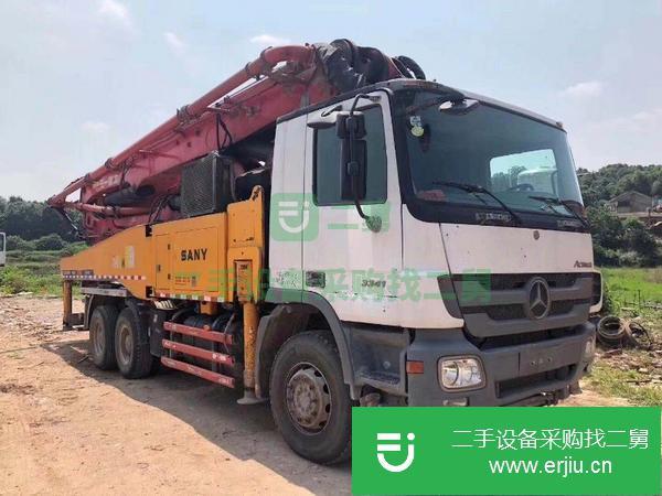 四川出售二手奔馳48米泵車