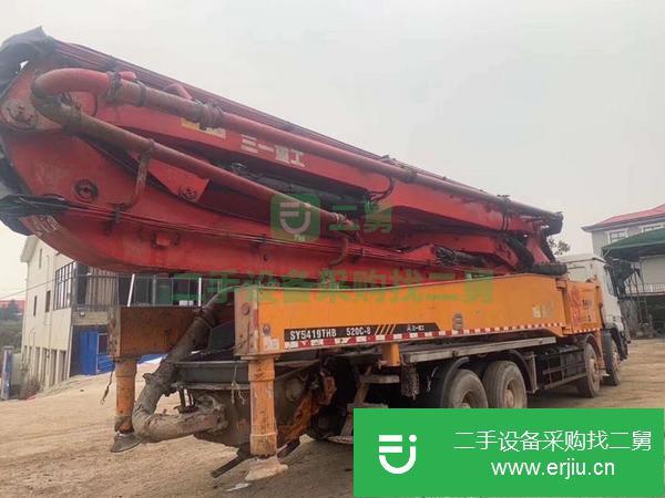 山西出售二手三一c8，52米泵車