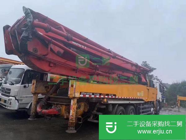 貴州出售二手奔馳52米泵車