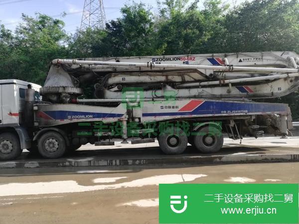 江蘇出售二手50米6節臂泵車