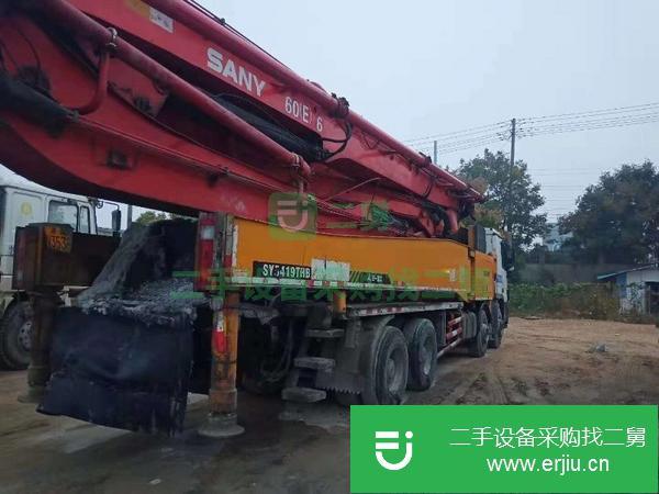 北京出售三一泵車奔馳底盤56米，手續齊全