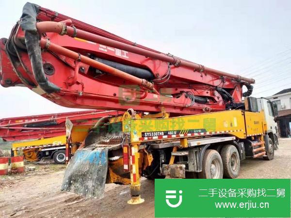 遼寧出售二手的泵車，奔馳底盤