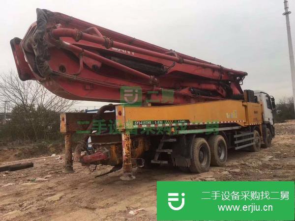 四川岀售二手52米混凝土泵車