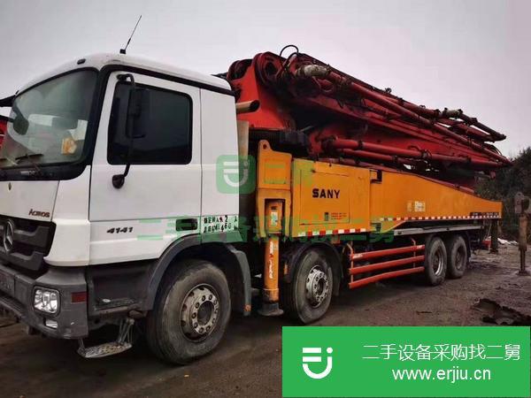 河南出售二手三一重工56米泵車國四