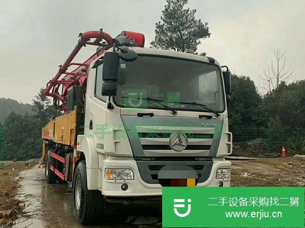 湖南出售二手國五單橋37米三一泵車
