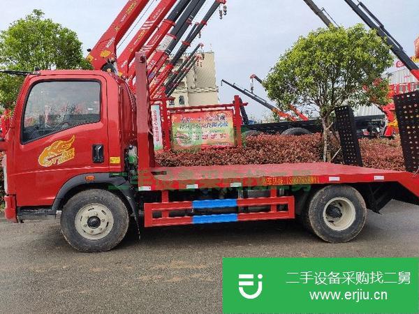 山東出售二手平板運輸車
