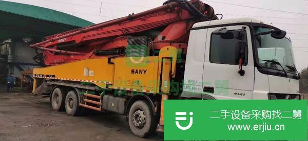 貴州出售二手三一重工56米泵車