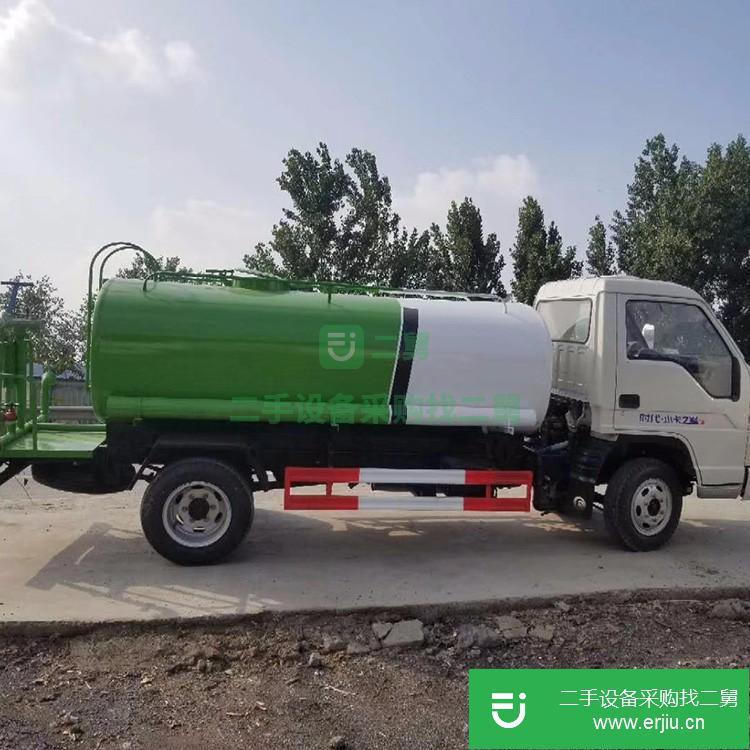 山東出售二手五立方灑水車