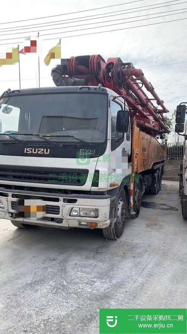 山東出售二手三一56米泵車