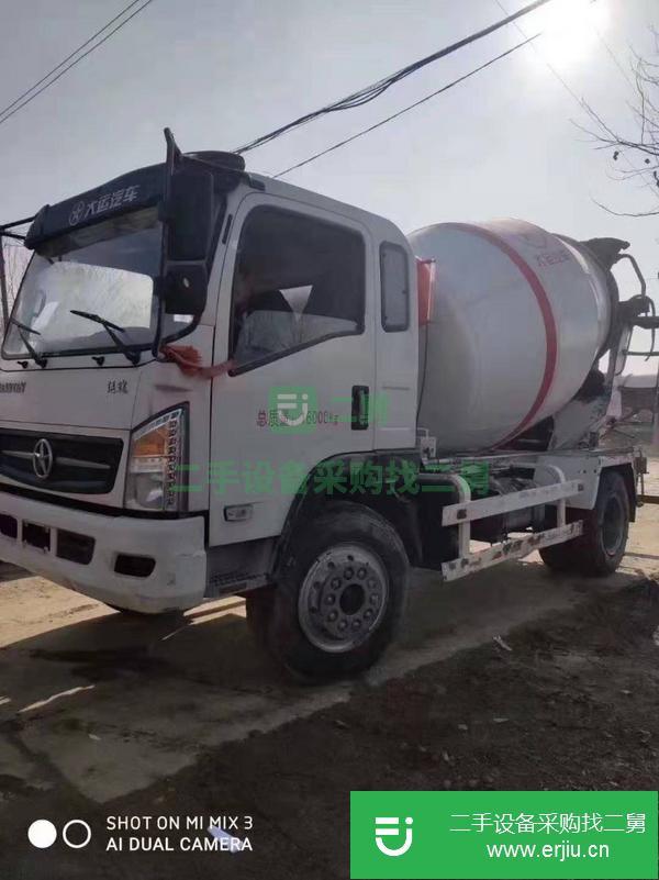 天津出售二手國五6立方攪拌車