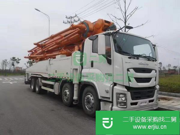 河南出售二手56米泵車