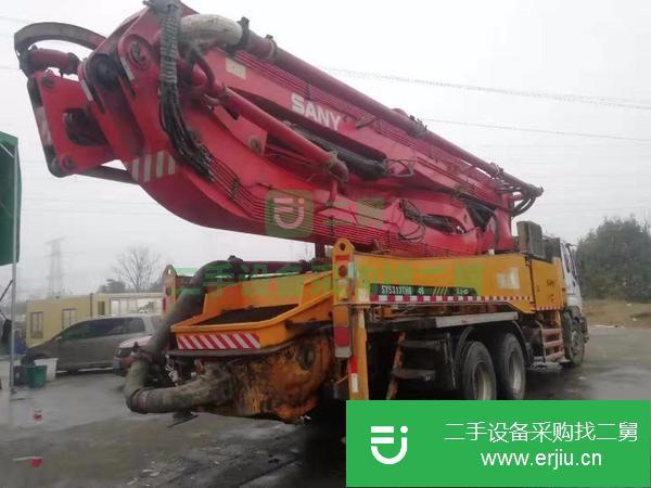 貴州出售二手三一46米泵車