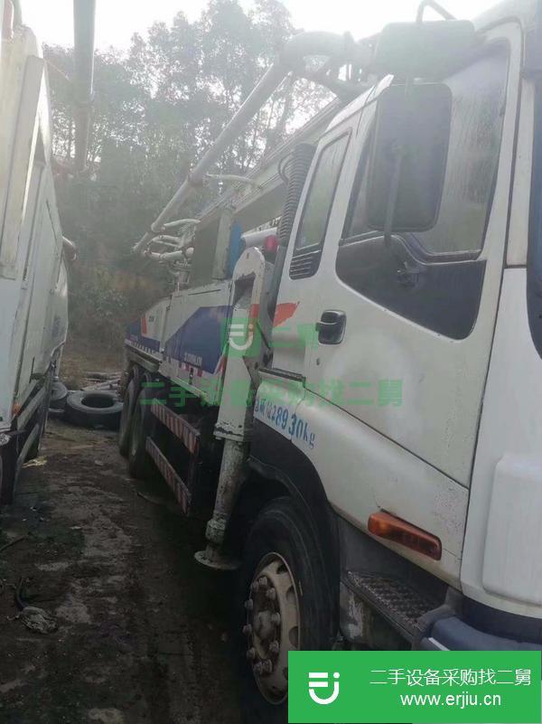 山西出售二手中聯(lián)38米混凝土泵車