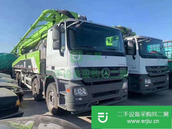 安徽出售二手中聯(lián)奔馳56米泵車