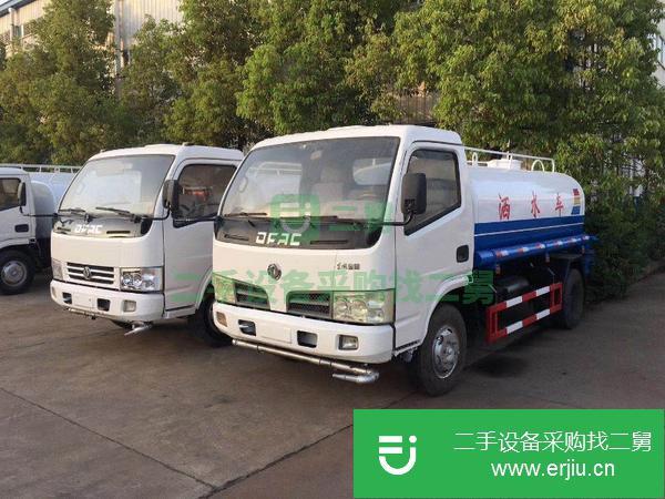 新疆出售二手5方灑水車