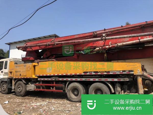 山東出售二手三一52米泵車
