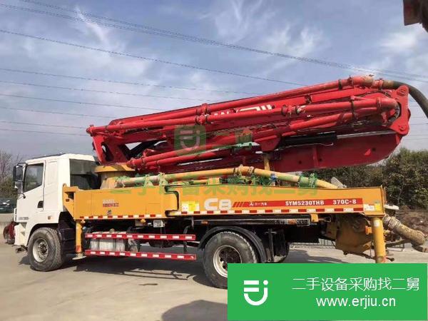 青海出售二手三一37米泵車