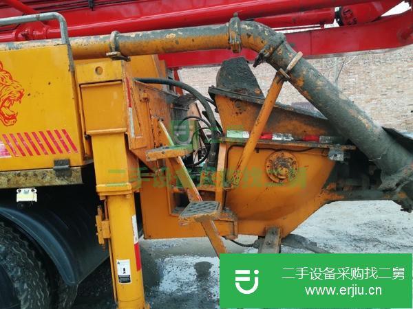 河南出售二手國五九合33米泵車