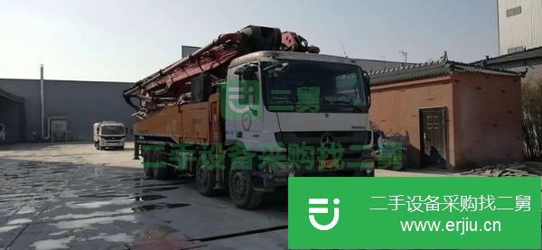 湖南出售二手三一56米泵車