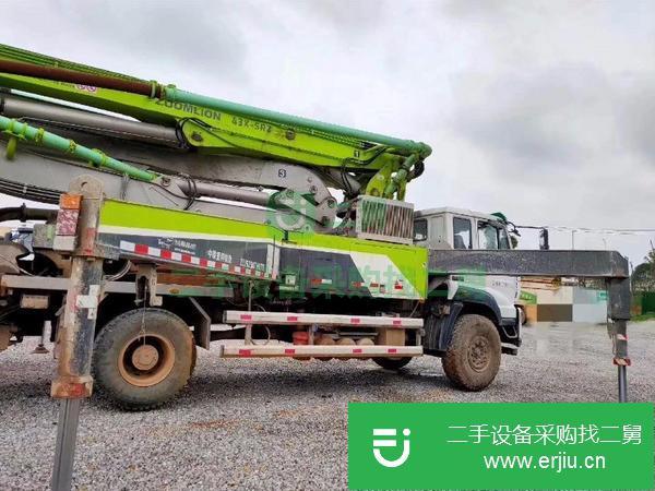 河南出售二手中聯37米泵車