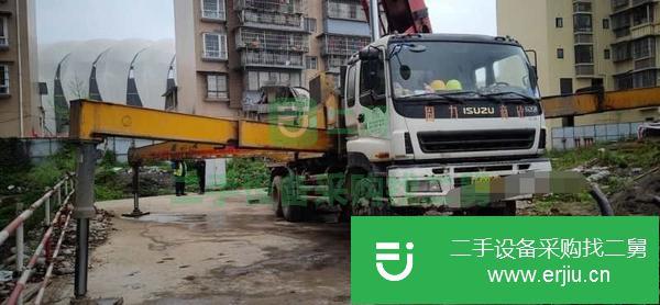 江蘇出售二手徐工48米泵車