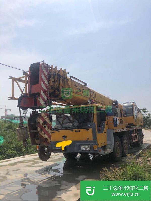 陜西出售二手長江55噸汽車吊