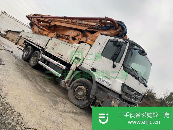 四川出售二手中聯49米6節臂泵車